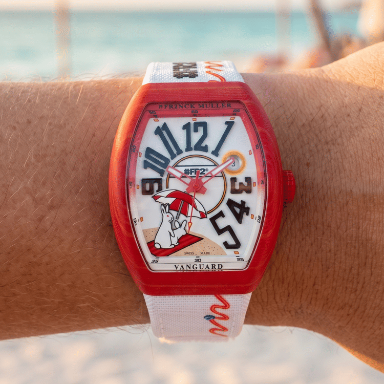 Franck Muller Vanguard Beach Limited Edition 41 MM Glass Fibre Composite Automatic Watch-Hover-Image