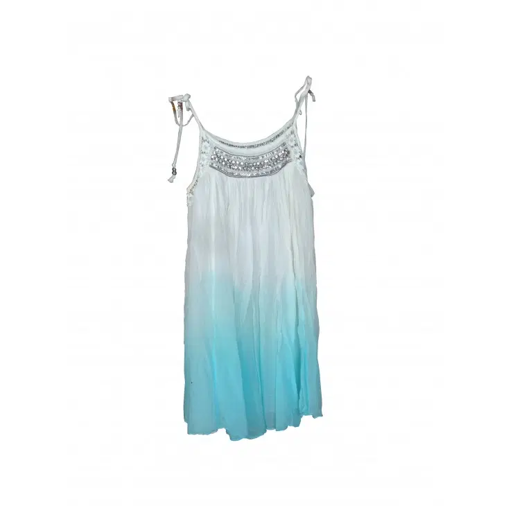 Forever New White and Blue Beach Dress