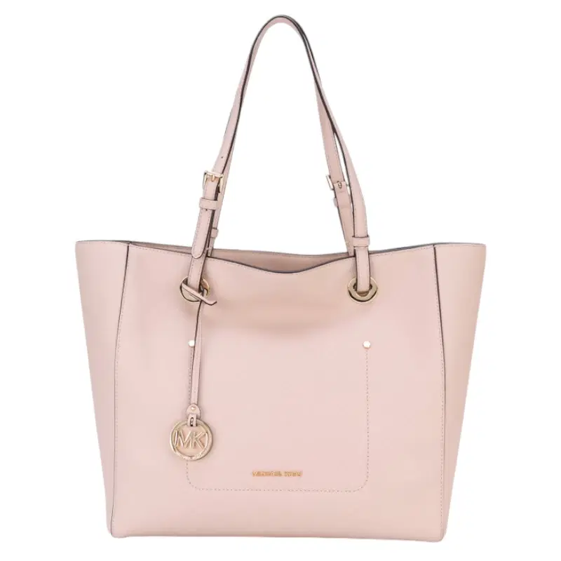 Michael Kors Pink Leather Walsh Large Tote