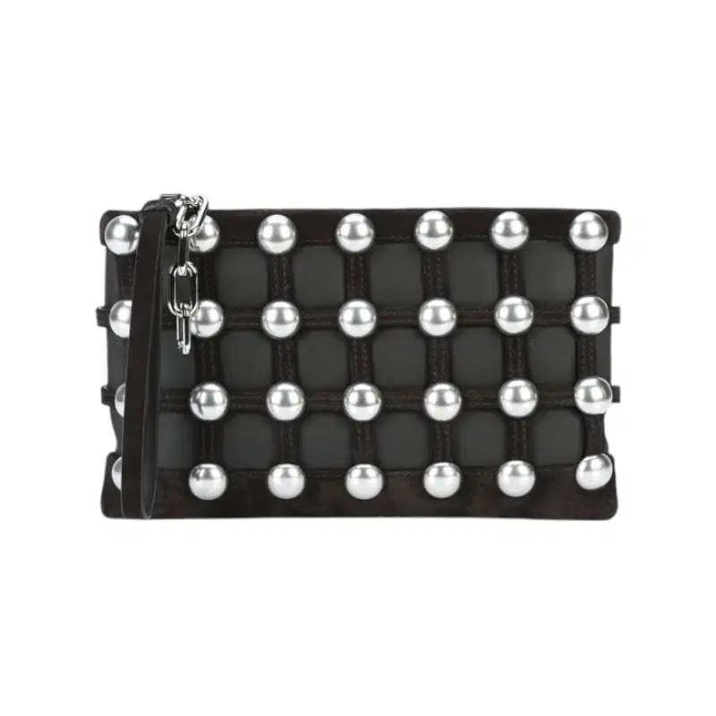Alexander Wang Caged Pouch Clutch Bag