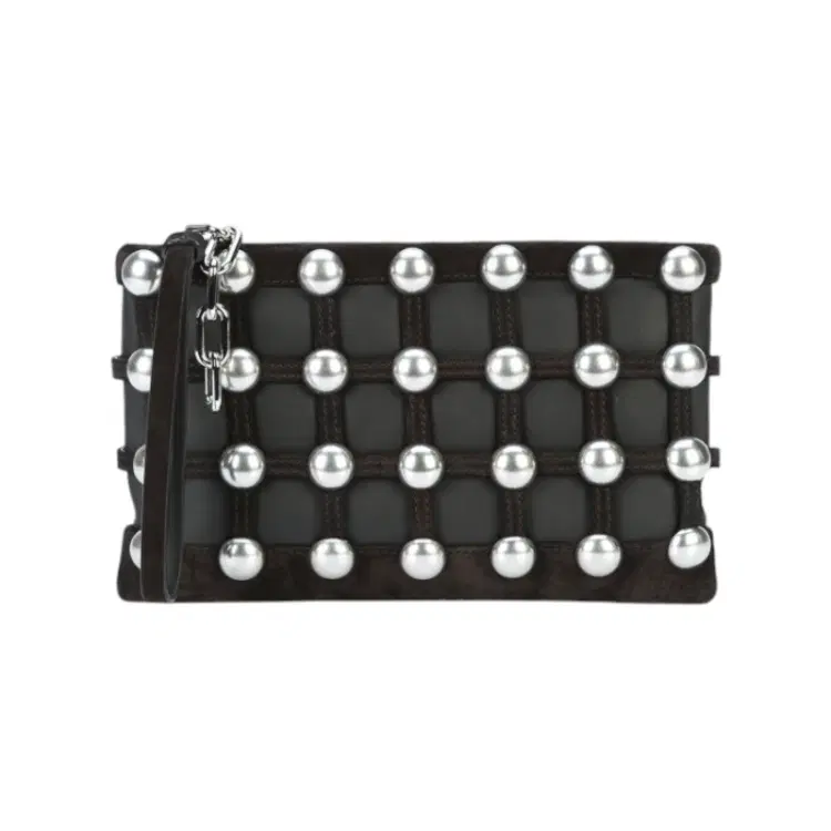 Alexander Wang Caged Pouch Clutch Bag-Hover-Image