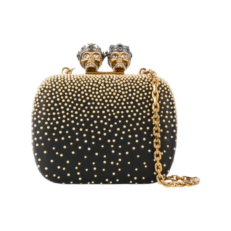 Alexander McQueen Mini King & Queen Clutch Bag
