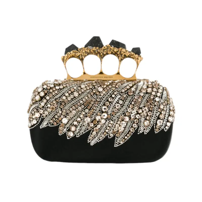 Alexander McQueen Knuckle Box Clutch