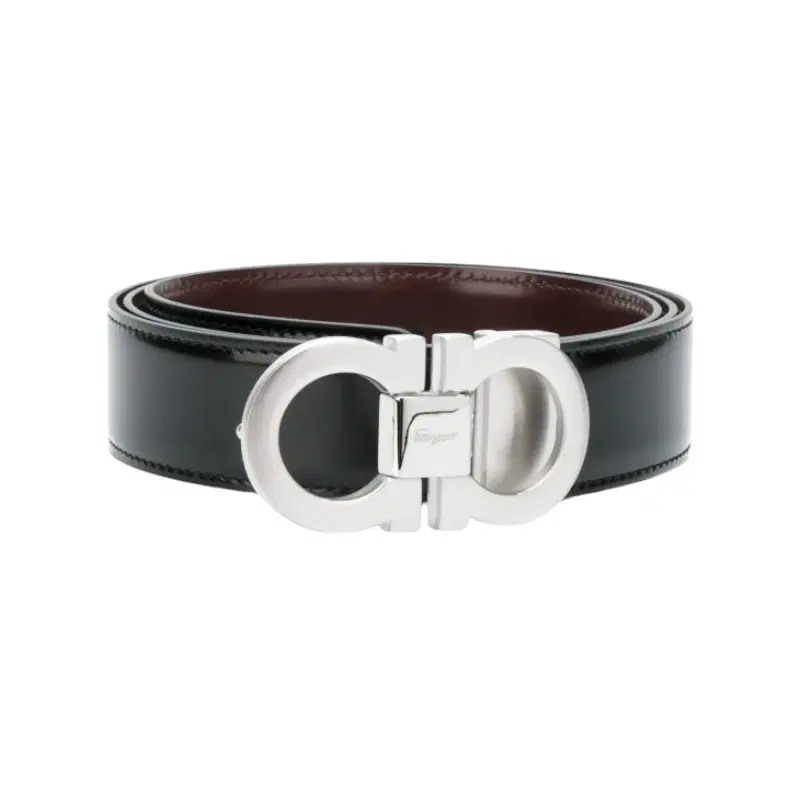 Salvatore Ferragamo Double Gancini Buckle Belt