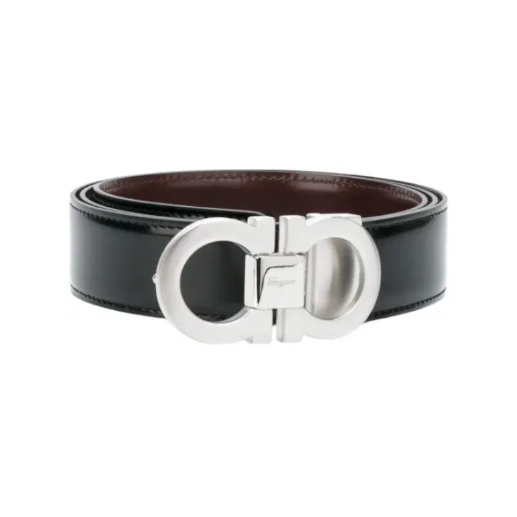 Salvatore Ferragamo Double Gancini Buckle Belt-Hover-Image