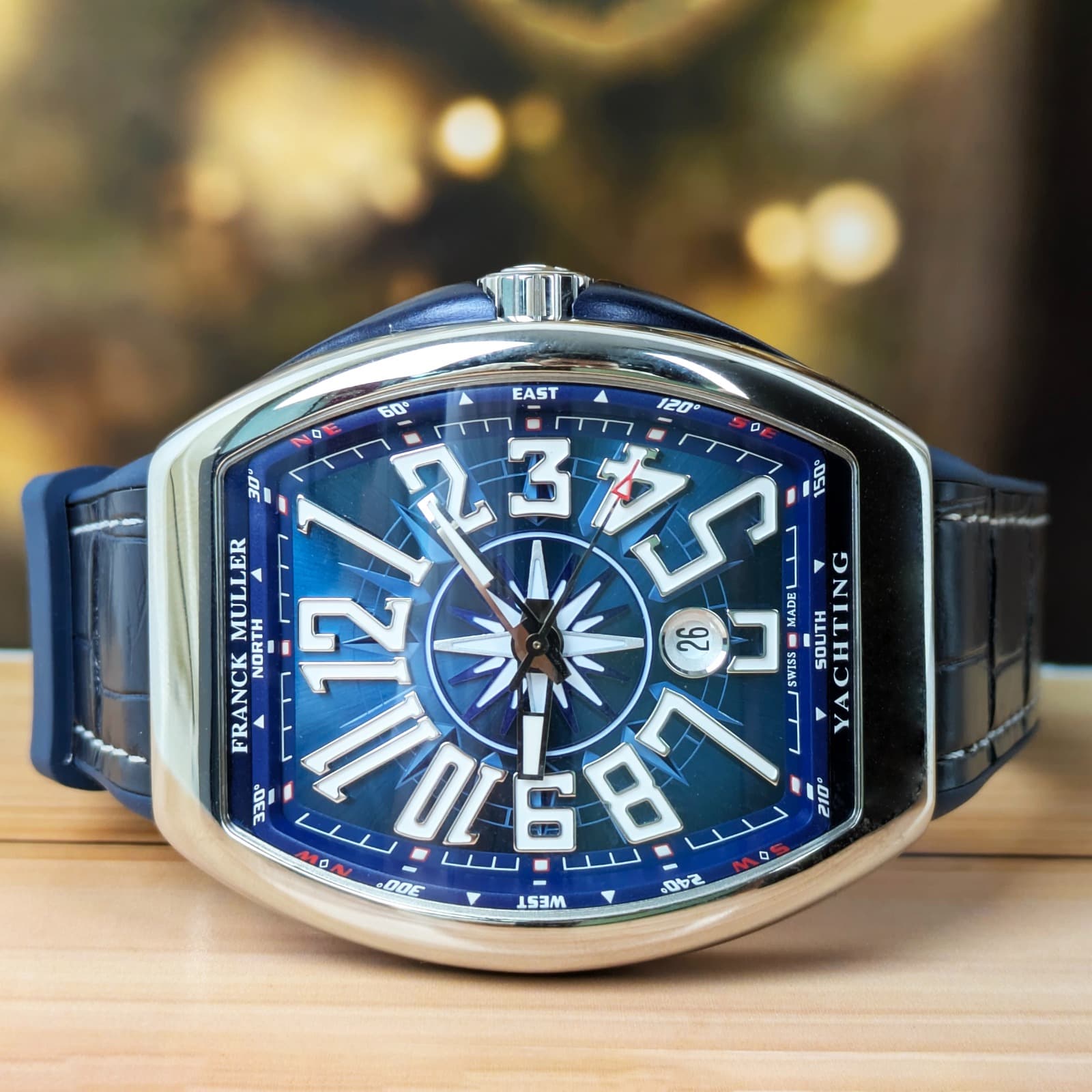 Franck Muller Vanguard Classic 45 MM Blue Dial Automatic