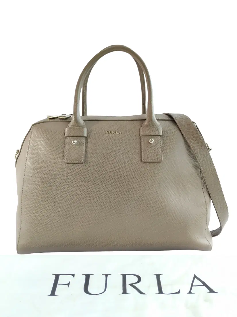 Furla Allegra Saffiano Leather Satchel