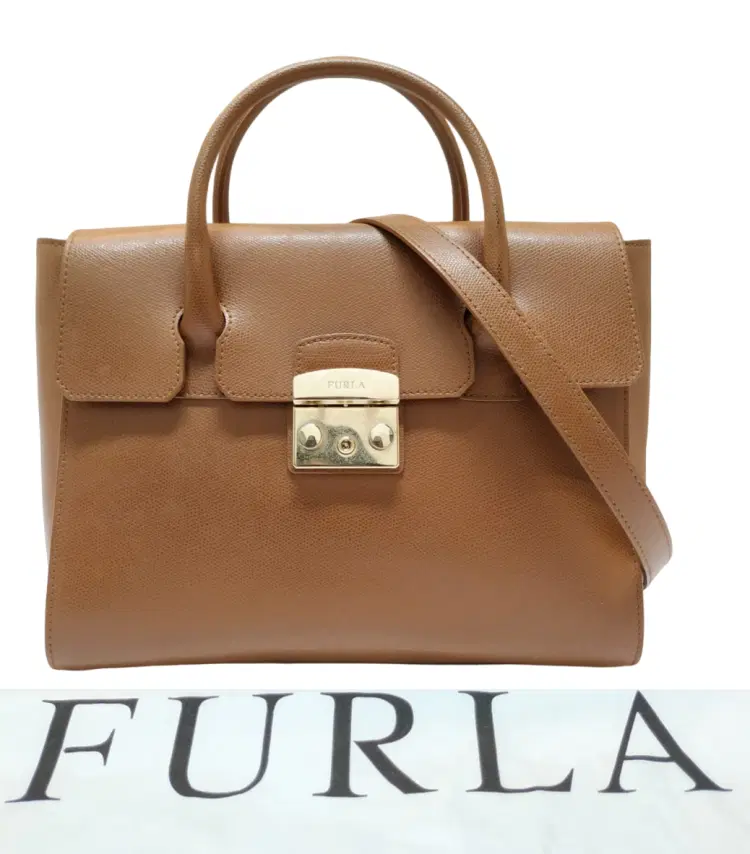 Furla Metropolis Large Leather Satchel-Hover-Image