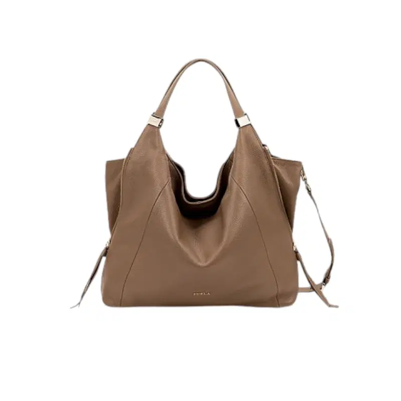 FURLA Liz Daino Leather Hobo Bag