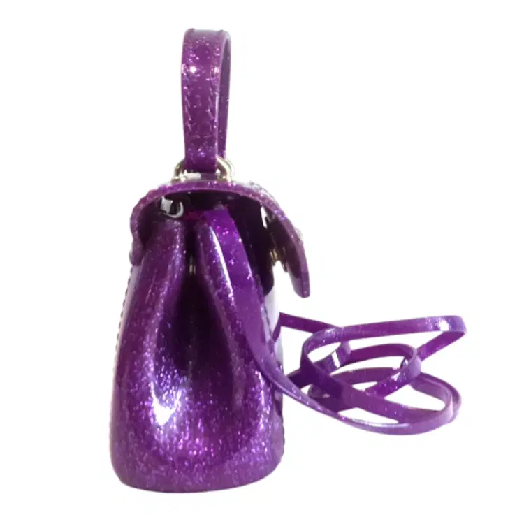 Furla Mini Candy Bon Bon Glitter Crossbody Purple Bag-Hover-Image