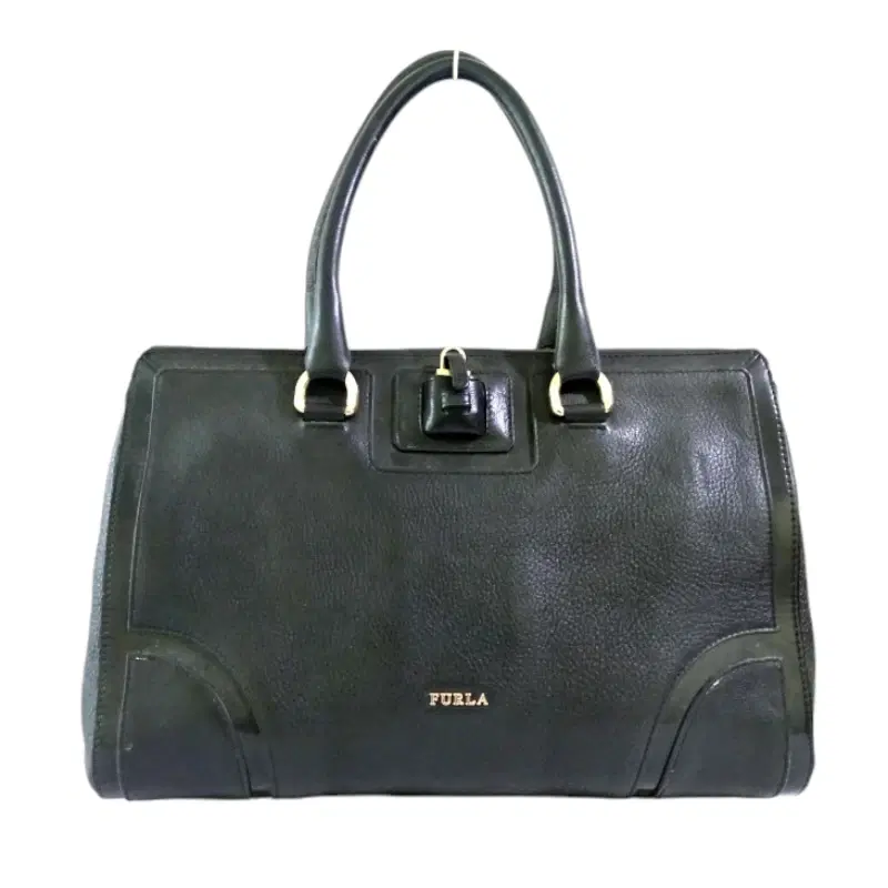 Furla Black Leather Bag