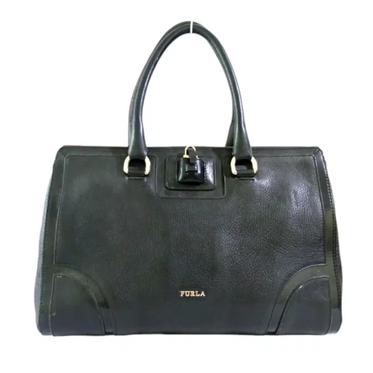 Furla Black Leather Bag-Hover-Image