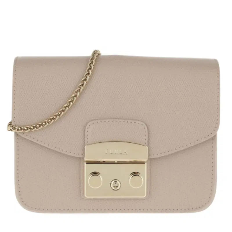 Furla Metropolis Leather Mini Crossbody Bag