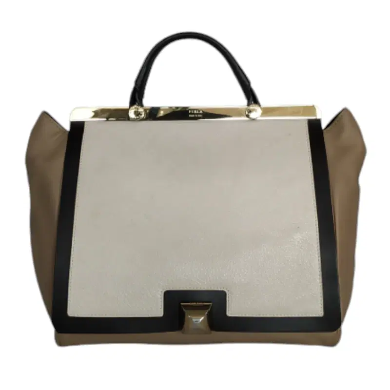 Furla Cortina Leather Satchel