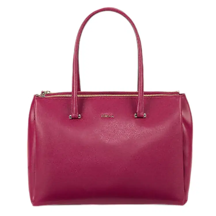 Furla Lotus Small Saffiano Leather Tote-Hover-Image