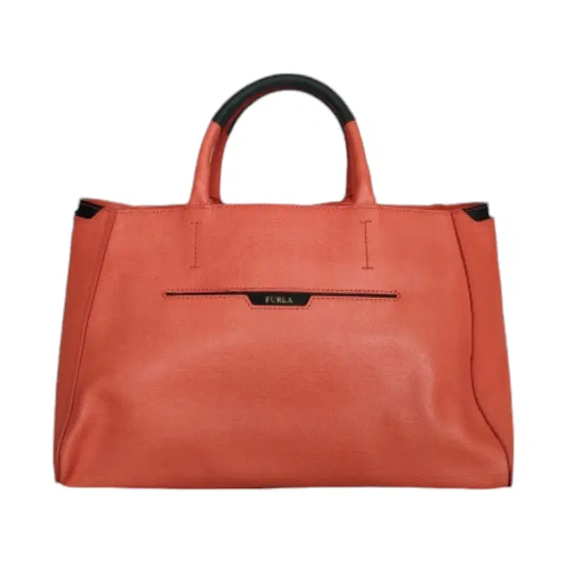 Furla Two Tone Leather Tote