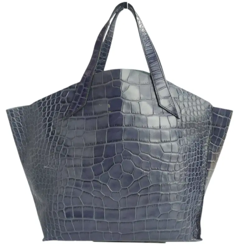 Furla Croc Embossed Leather Jucca Tote