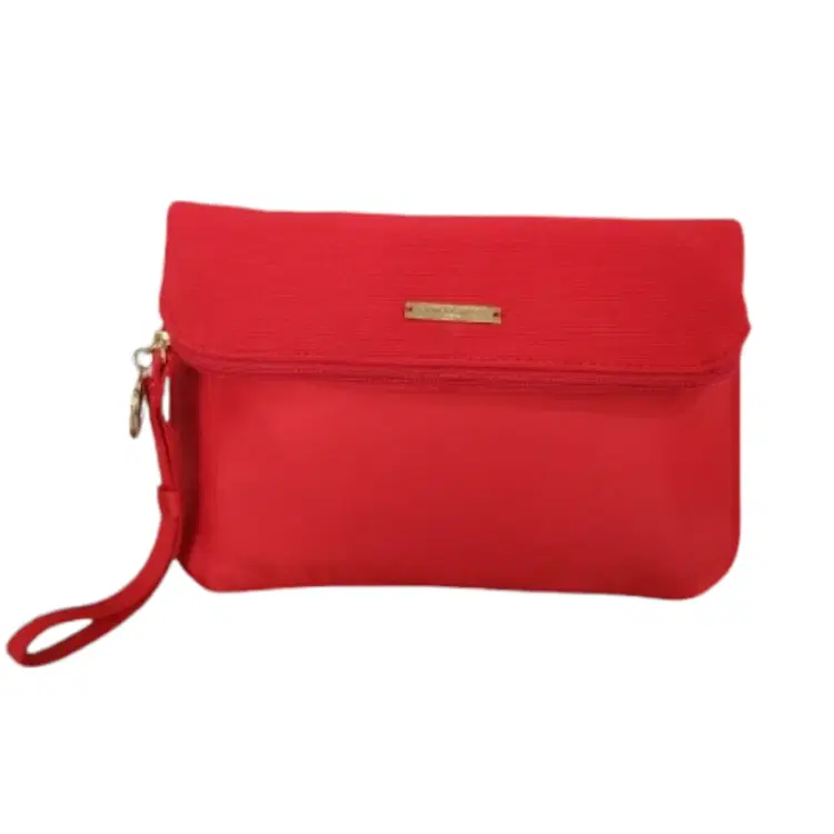 Giorgio Armani Red Makeup Cosmetic Clutch-Hover-Image