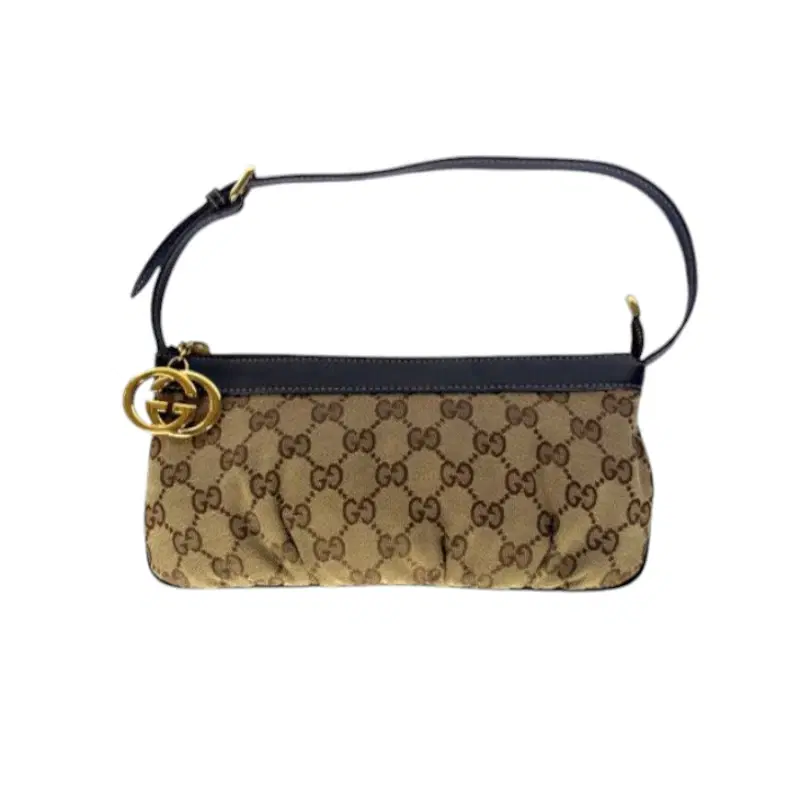 Gucci Mini Brown Canvas Shoulder Bag