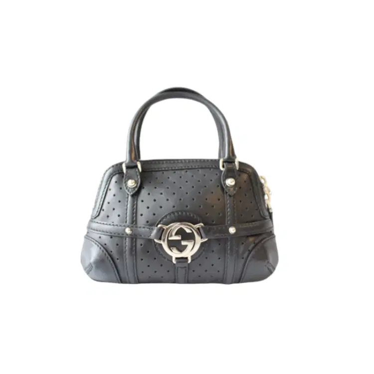 Gucci Reins Black Small Top Handle Bag-Hover-Image