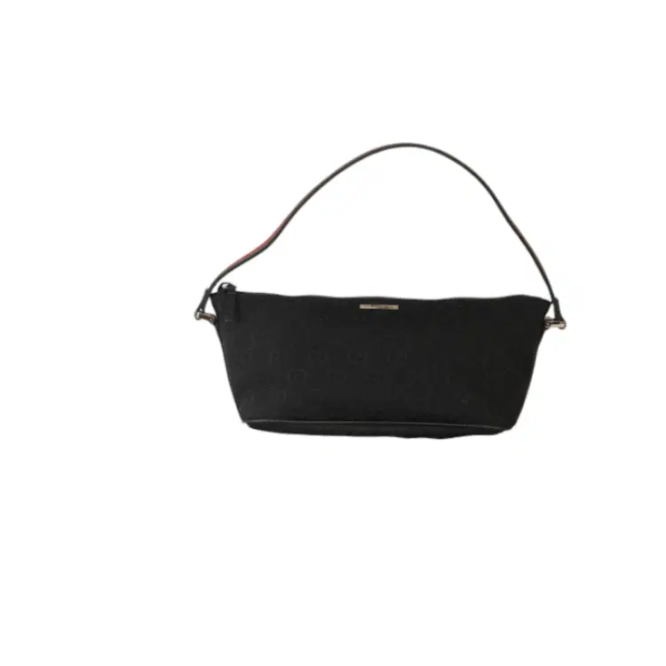 Gucci Monogram Black Shoulder Bag-Hover-Image