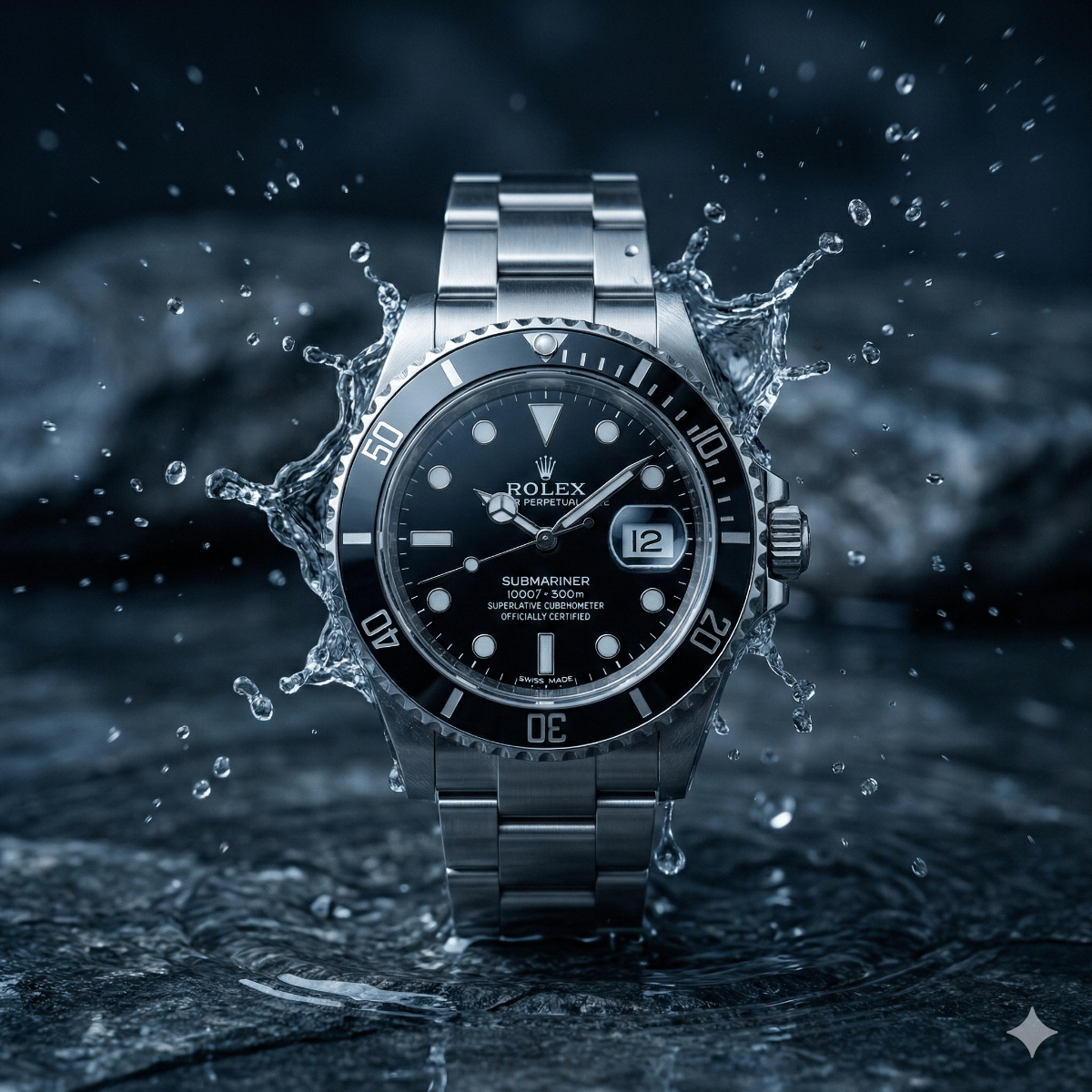 Rolex Submariner Date 40 MM Stainless Steel Oyster Black Dial
