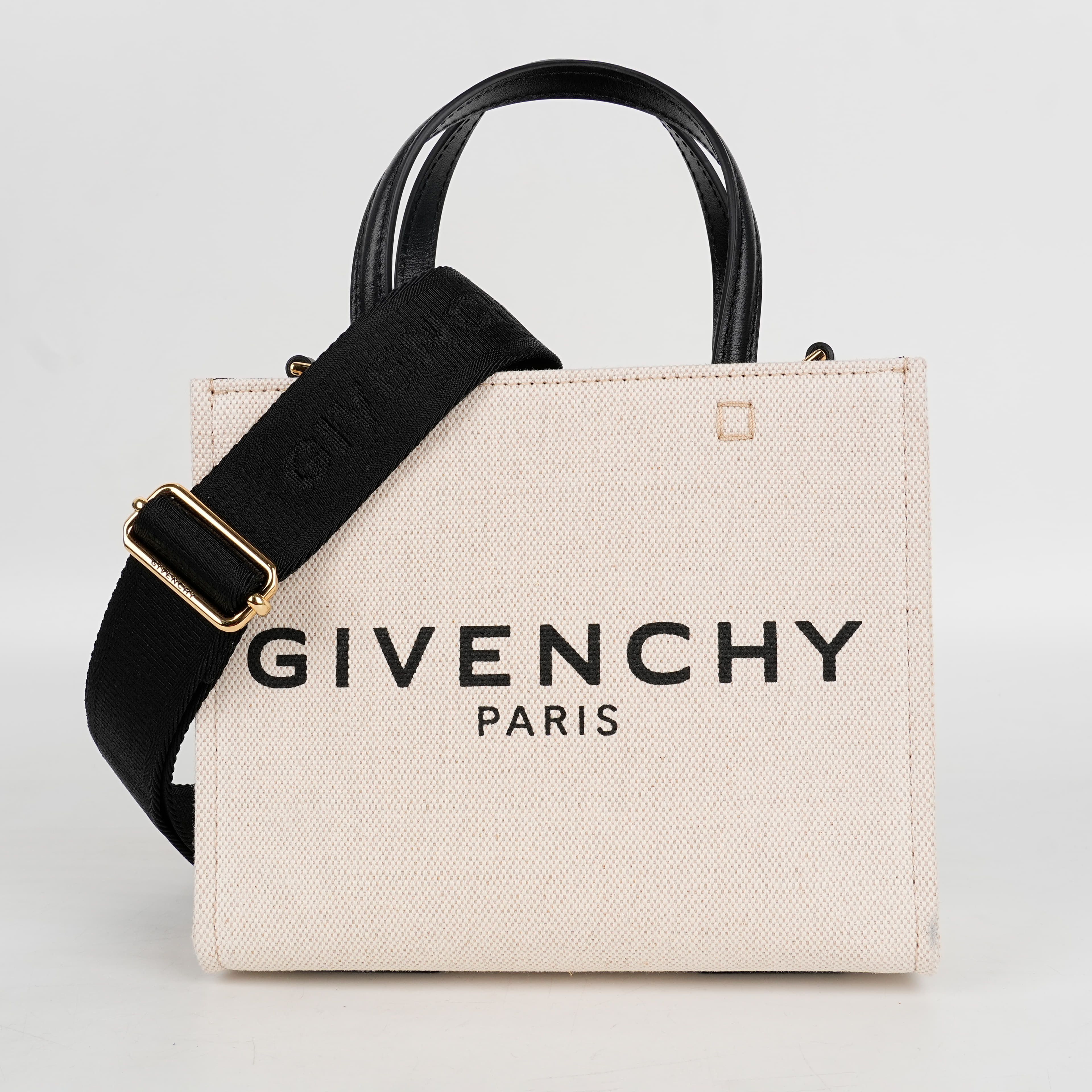 Givenchy Black & White Mini Shopping Tote