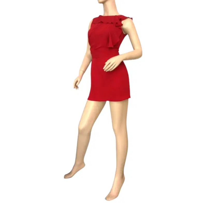 Gauri and Nainika Red Dress