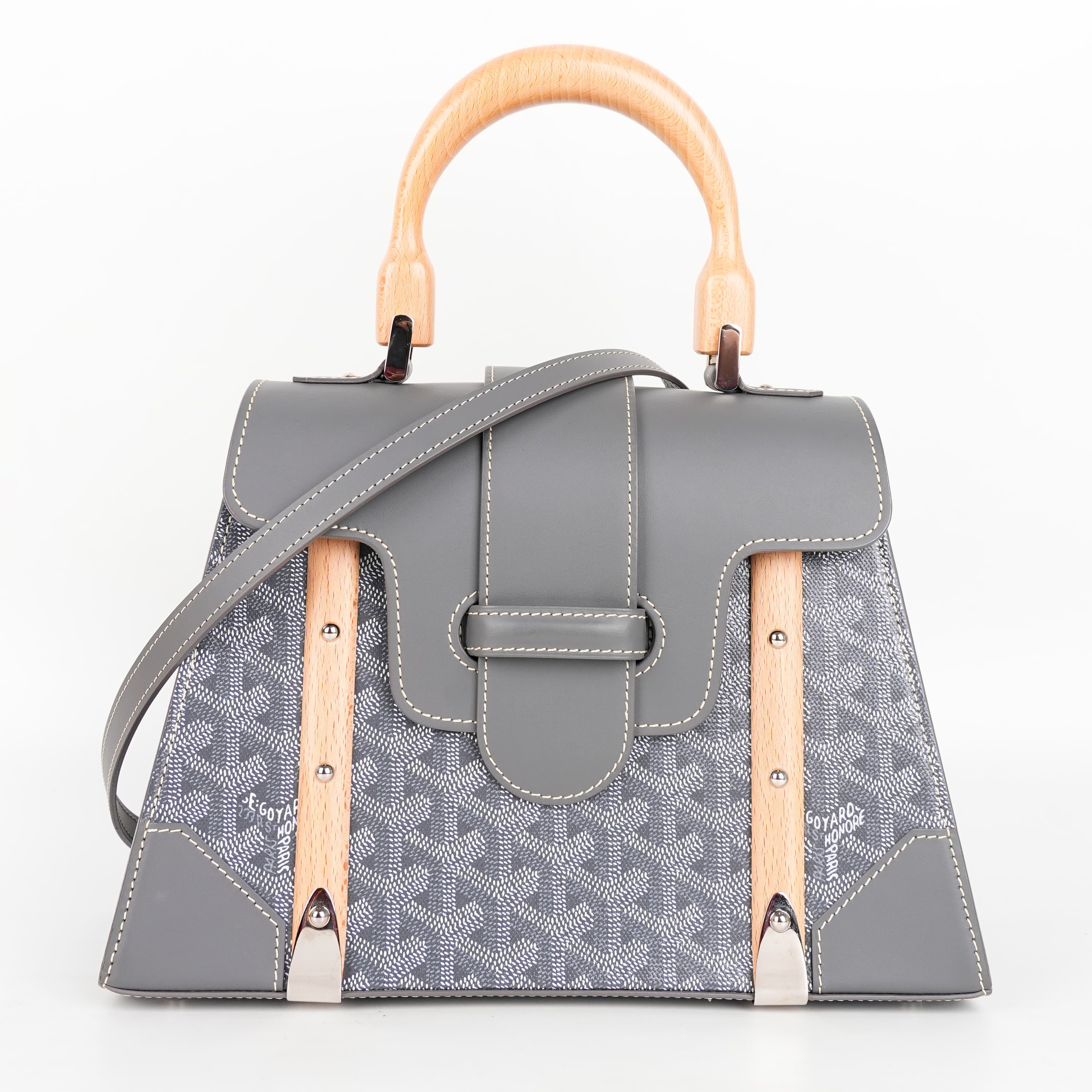 Goyard Saigon PM Top Handle Bag
