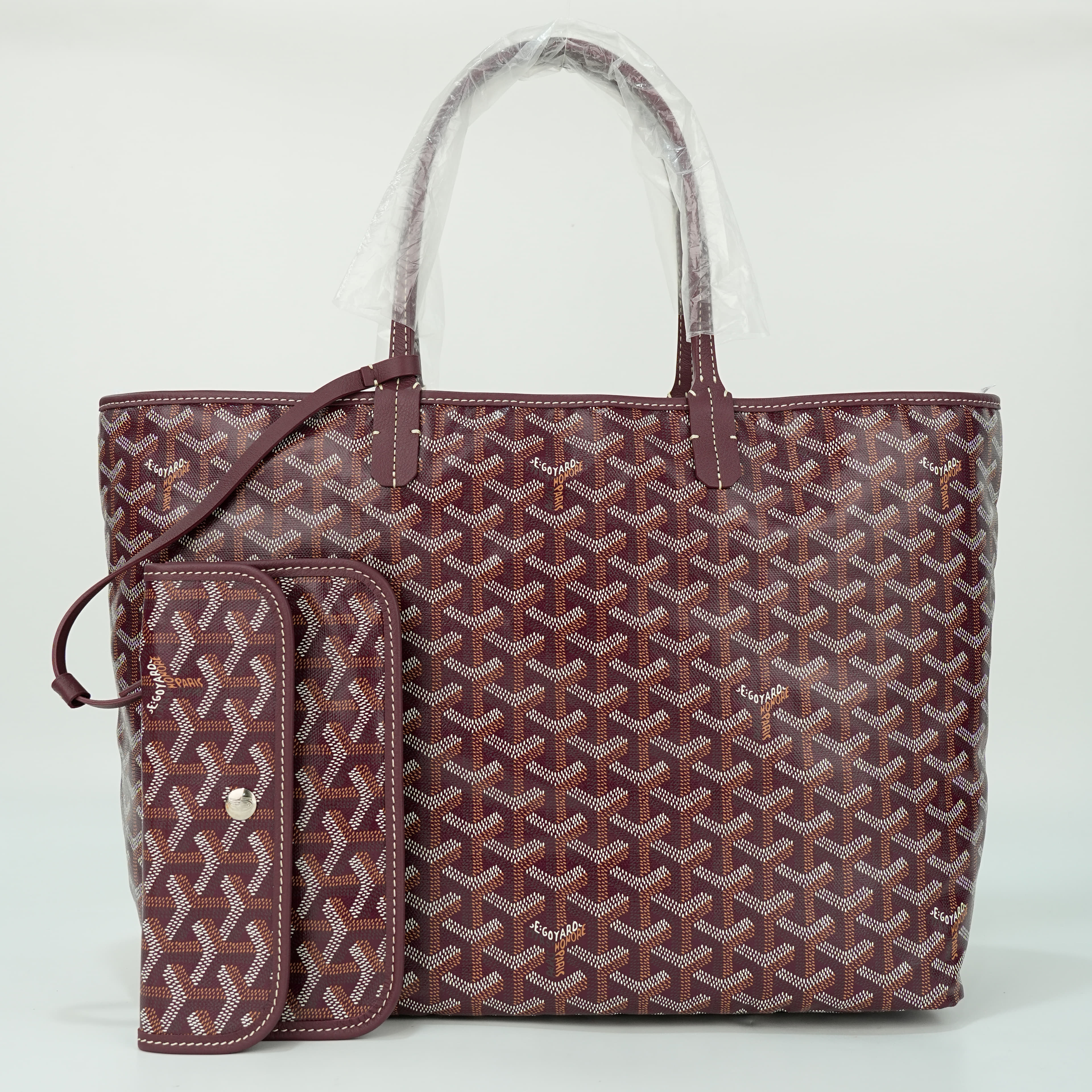 Goyard Saint Louis PM tote in Burgundy