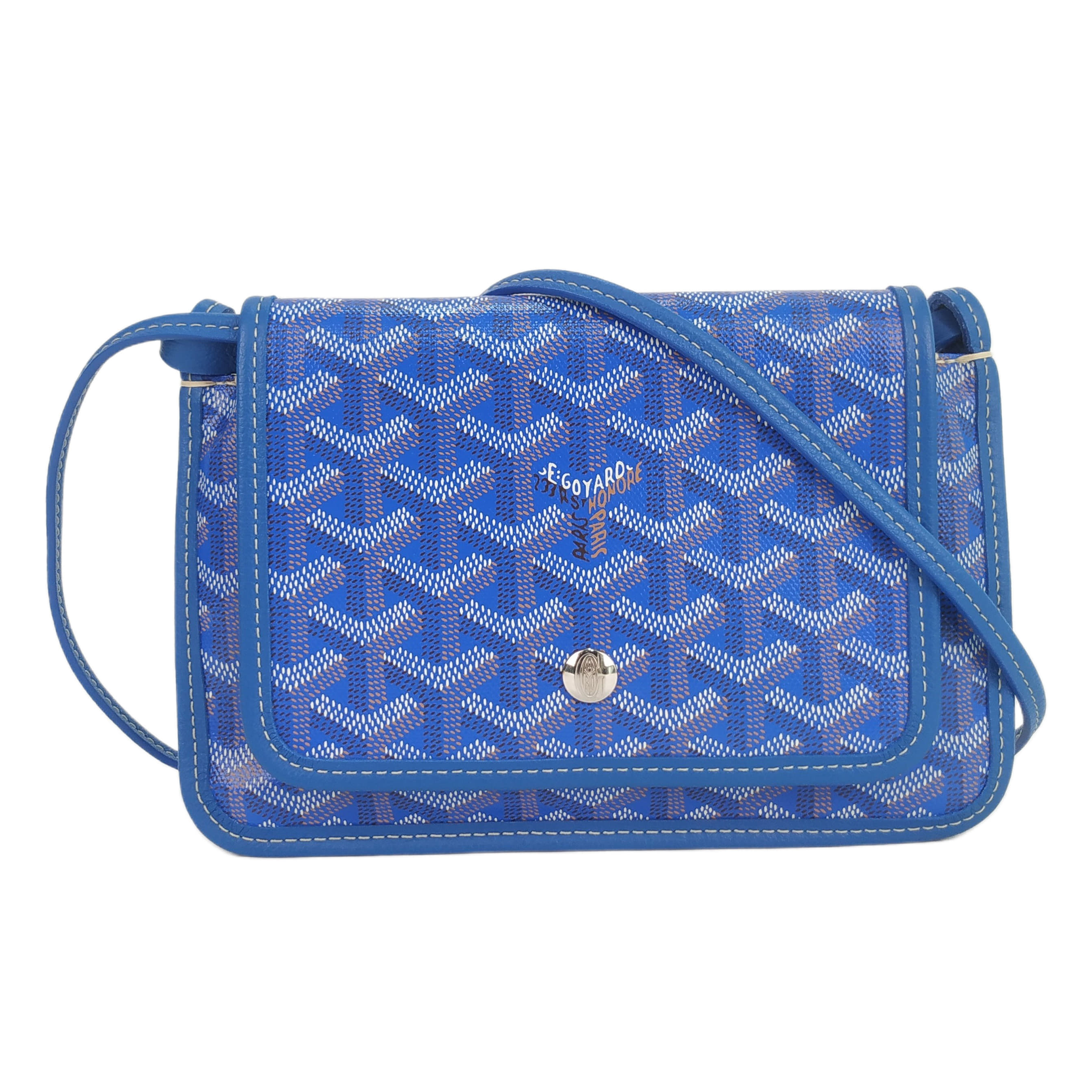 Goyard Plumet Crossbody Bag In Blue