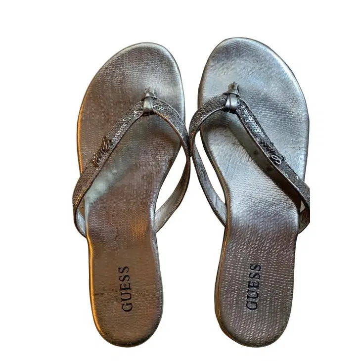 Guess Silver Slippers-Hover-Image