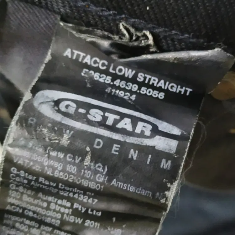 G-Star Attacc Low Straight Raw Jeans-Hover-Image