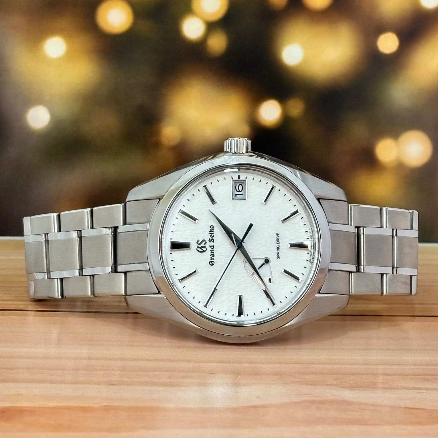Grand Seiko Iconic High Intensity Titanium Snowflake Spring Drive