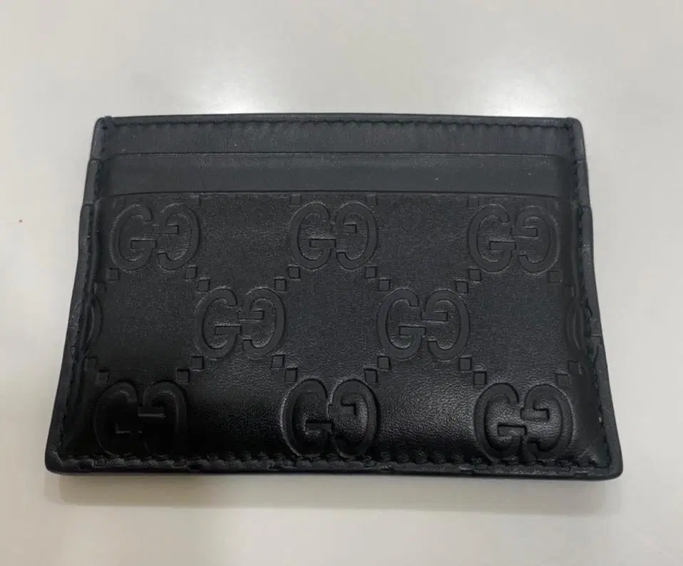 Gucci GG Leather Card Holder