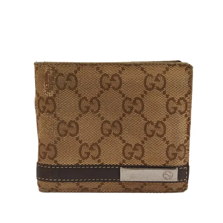Gucci Original GG Canvas Bi-fold Wallet-Hover-Image