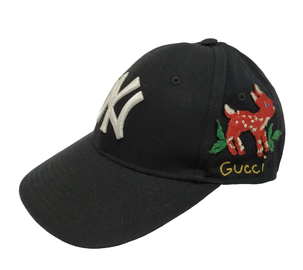 Gucci NY Yankees Deer Baseball Cap