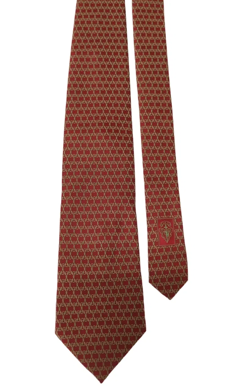 Gucci Red Tie-Hover-Image