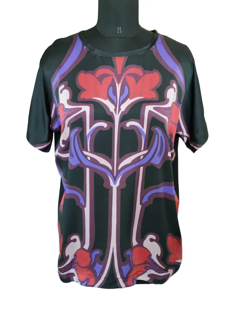 Gucci Multicolour Silk T-shirt-Hover-Image