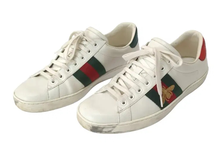 Size 7 - Gucci Ace Embroidered Bee Low Top Sneaker-Hover-Image