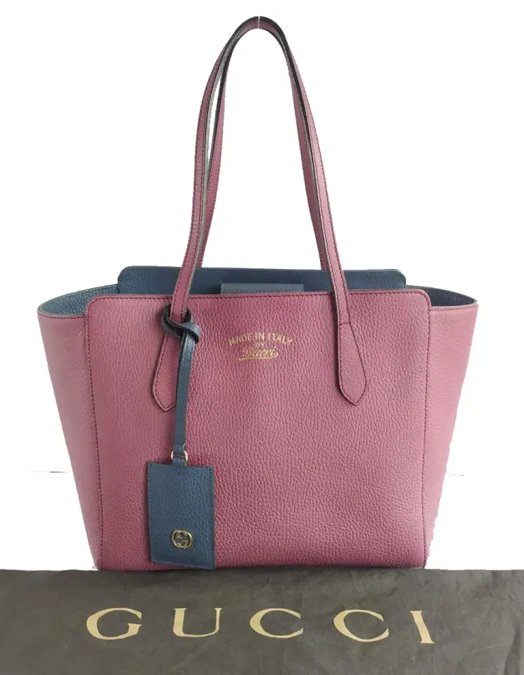 Gucci Swing Leather Tote-Hover-Image