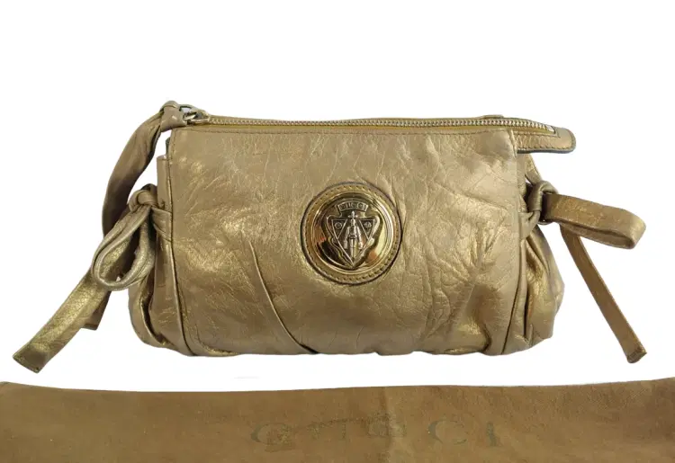 Gucci Hysteria Leather Clutch-Hover-Image