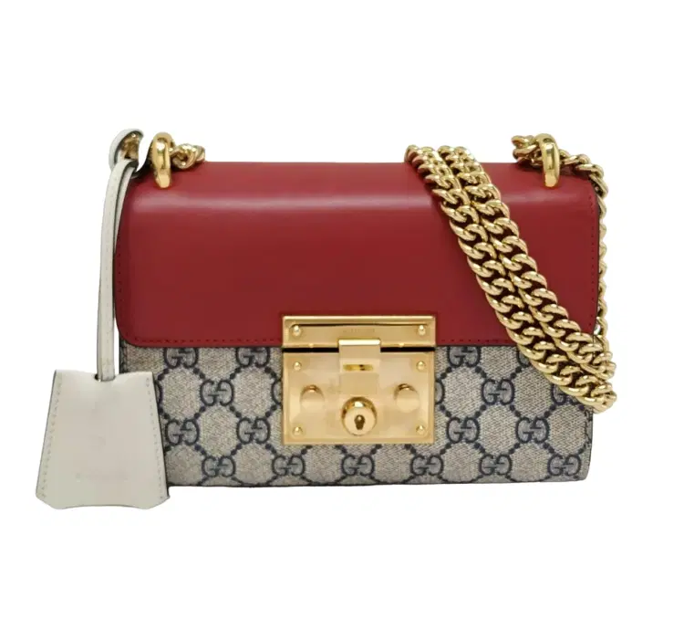 Gucci Padlock GG Supreme Canvas Small Shoulder Bag-Hover-Image