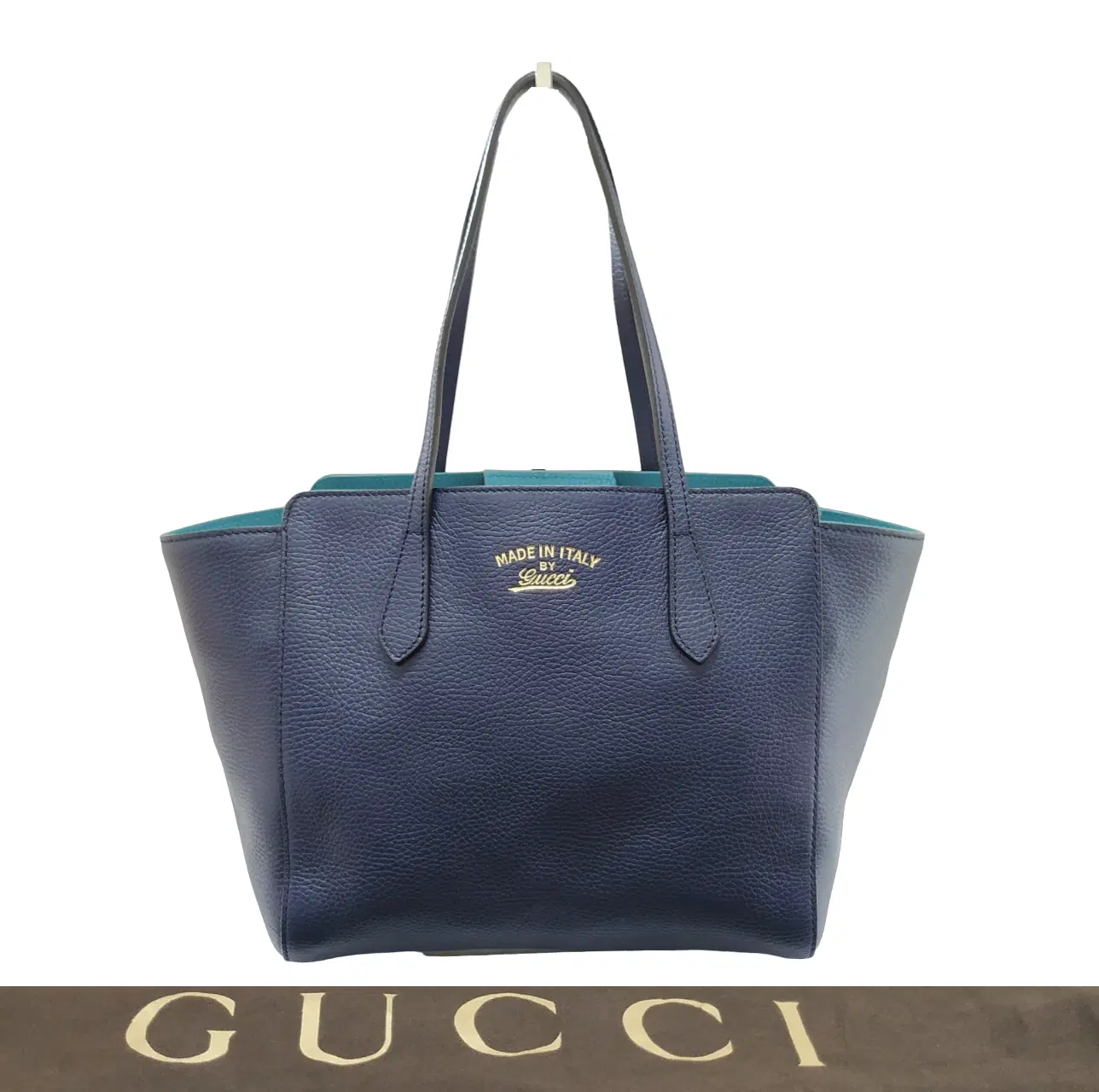 Gucci Swing Small Leather Tote