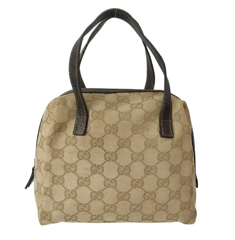 Gucci Vintage GG Canvas Mini Satchel Bag-Hover-Image