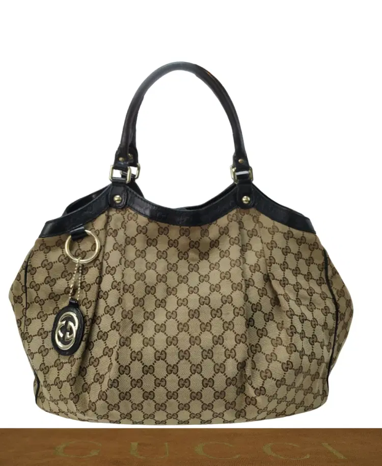 Gucci GG Canvas Sukey Medium Tote-Hover-Image