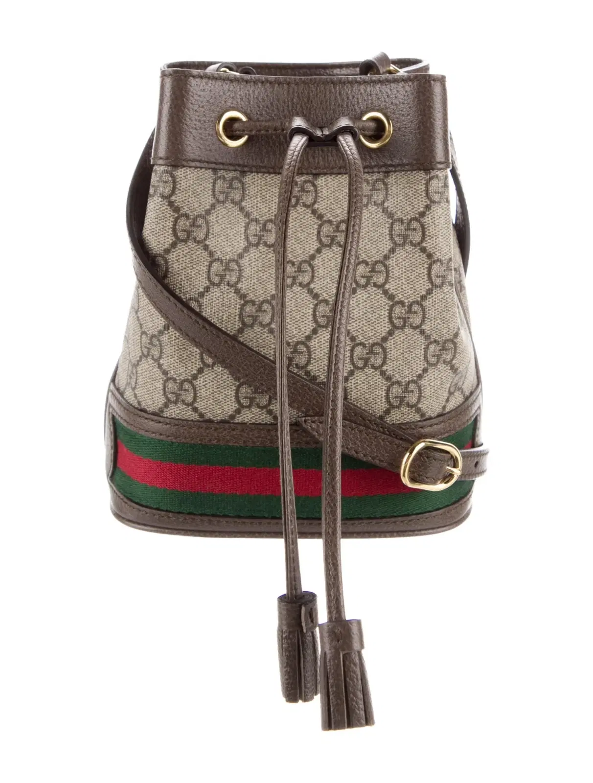 Gucci GG Supreme Ophidia Mini Bucket Bag