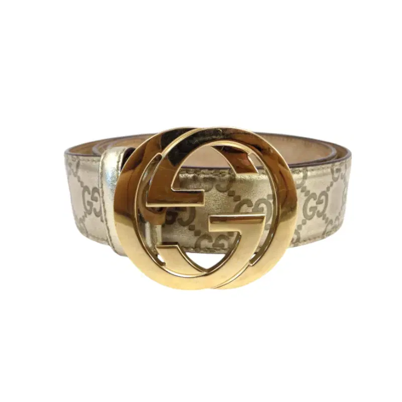 Gucci Metalic Guccissma Belt