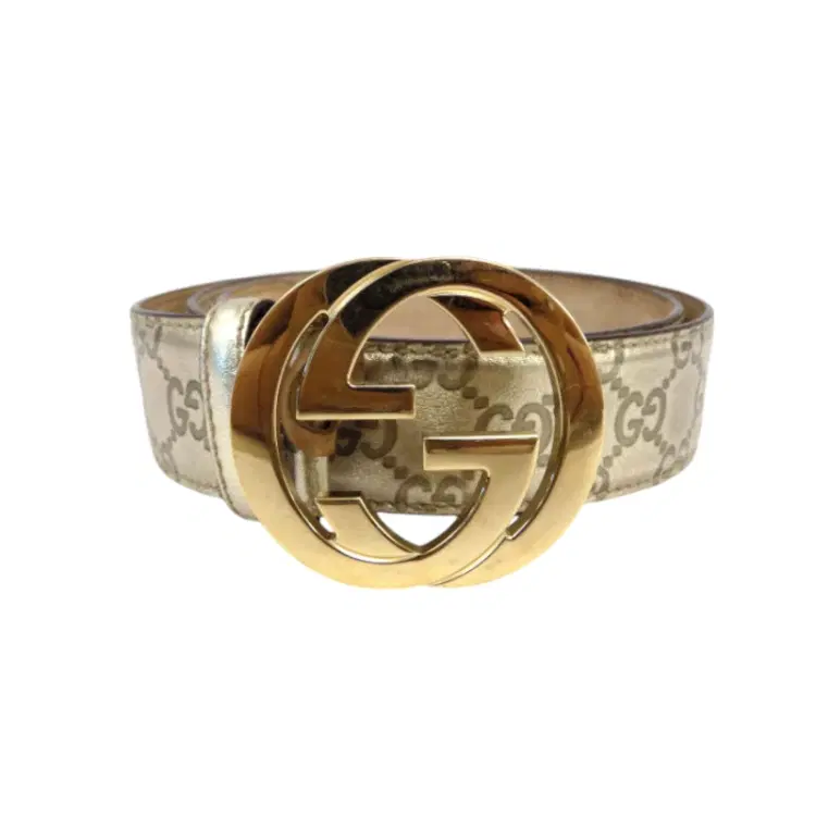 Gucci Metalic Guccissma Belt-Hover-Image