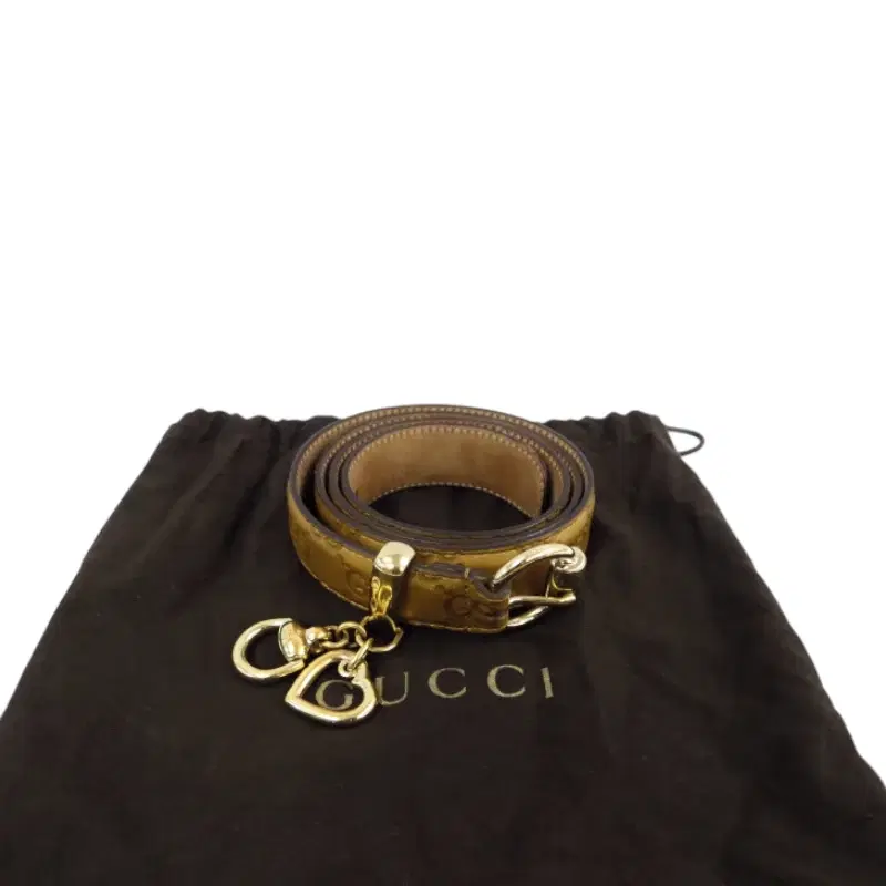 Gucci Metallic GG Print Leather Women Belt